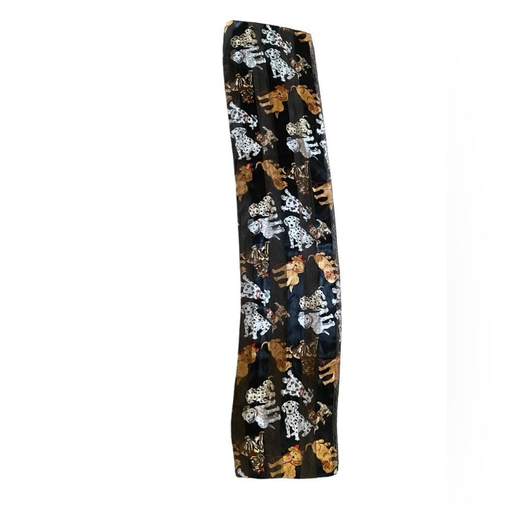 Adorable Vintage Dog Variety Scarf - Picture 2 of 2